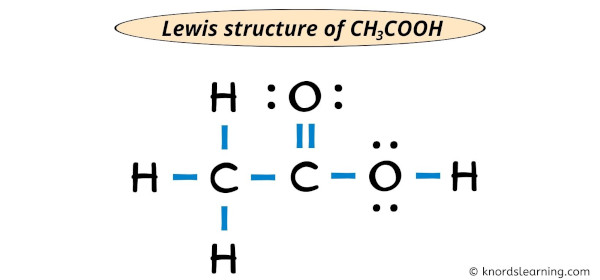 CH3COOH Lewis Structure