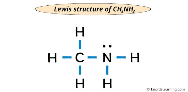 CH3NH2 Lewis Structure