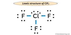 Lewis Structure of ClF3 (With 5 Simple Steps to Draw!)