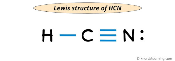 HCN lewis structure
