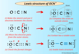 Lewis Structure of OCN- (With 6 Simple Steps to Draw!)