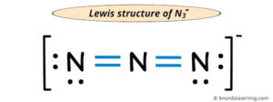 Lewis Structure of N3- (With 6 Simple Steps to Draw!)