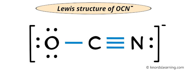 OCN- Lewis Structure