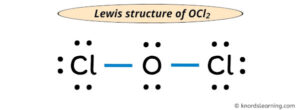 Lewis Structure of OCl2 (With 6 Simple Steps to Draw!)