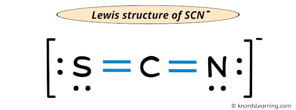 SCN- Lewis Structure