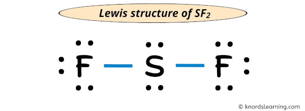 SF2 Lewis Structure