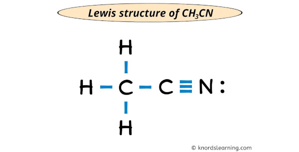 CH3CN Lewis structure