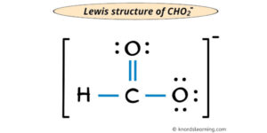 Lewis Structure of CHO2- (or HCO2-) (With 6 Simple Steps)