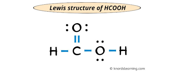 HCOOH Lewis structure