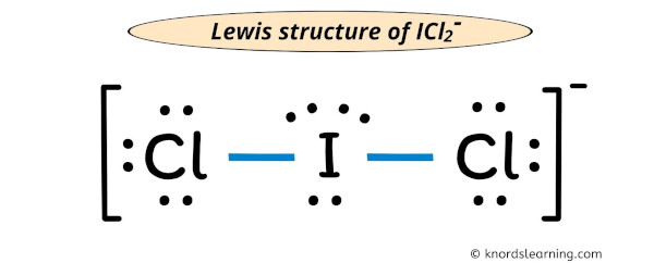 Lewis Structure of ICl2- (With 5 Simple Steps to Draw!)