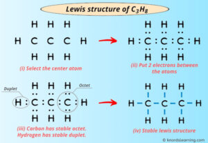 Lewis Structure of C3H8 (Propane) (In 6 Simple Steps)