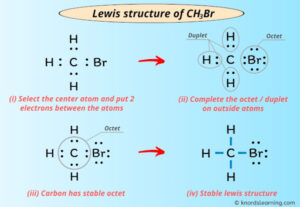 Lewis Structure of CH3Br (With 6 Simple Steps to Draw!)