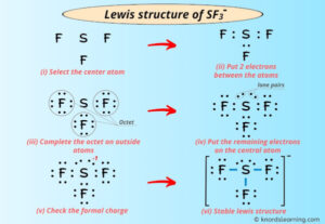 Lewis Structure of SF3- (With 5 Simple Steps to Draw!)