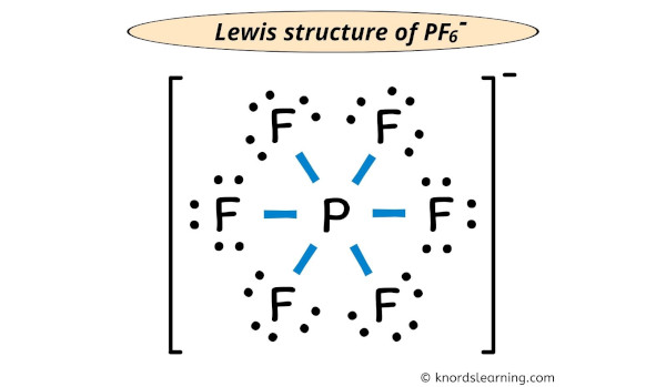 PF6- lewis structure