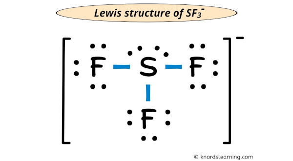 Lewis Structure of SF3- (With 5 Simple Steps to Draw!)