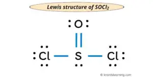 Lewis Structure of SOCl2 (With 6 Simple Steps to Draw!)