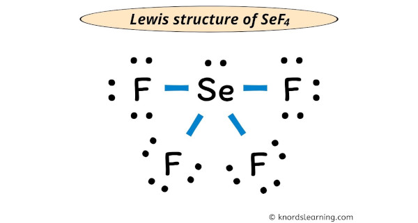 SeF4 Lewis structure