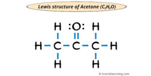 Lewis Structure of Acetone (C3H6O) (In 3 Simple Steps)