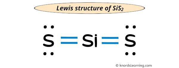 SiS2 Lewis structure