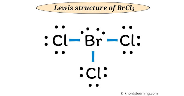 brcl3 lewis structure