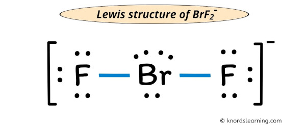 brf2- lewis structure
