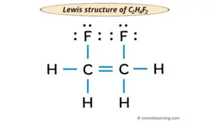 Lewis Structure of C2H4F2 (With 6 Simple Steps to Draw!)