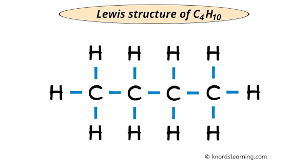c4h10 lewis structure
