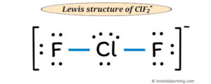 Lewis Structure of ClF2- (With 5 Simple Steps to Draw!)