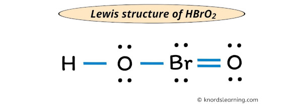 hbro2 lewis structure