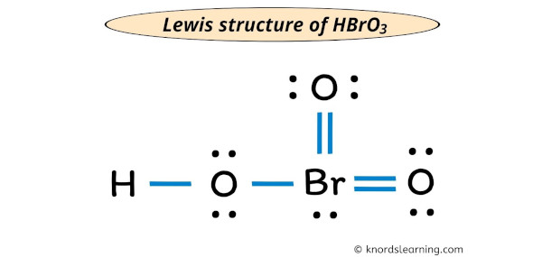hbro3 lewis structure