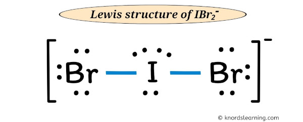 ibr2- lewis structure