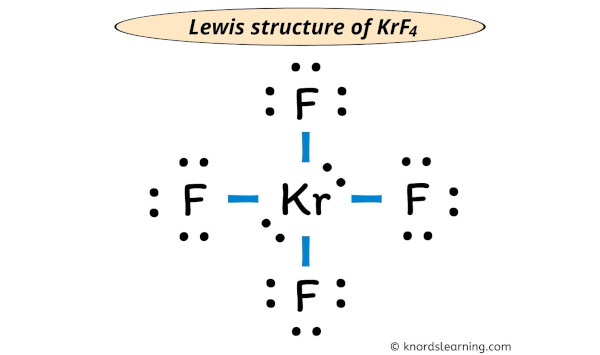 krf4 lewis structure