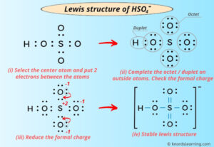 Lewis Structure of HSO4- (With 6 Simple Steps to Draw!)