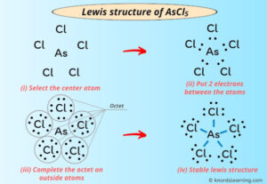 Lewis Structure of AsCl5 (With 5 Simple Steps to Draw!)