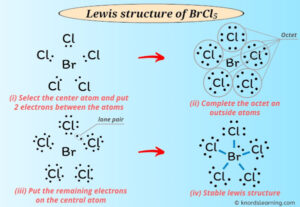 Lewis Structure of BrCl5 (With 5 Simple Steps to Draw!)