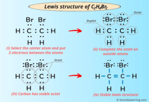 Lewis Structure of C2H4Br2 (With 6 Simple Steps to Draw!)