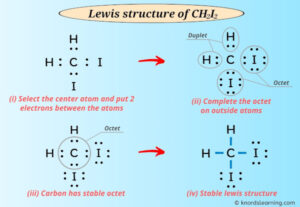 Lewis Structure of CH2I2 (With 6 Simple Steps to Draw!)