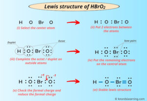 Lewis Structure of HBrO2 (With 6 Simple Steps to Draw!)