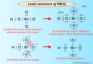 Lewis Structure of HBrO4 (With 6 Simple Steps to Draw!)