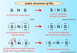 Lewis Structure of NS2 (With 5 Simple Steps to Draw!)