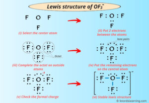 Lewis Structure of OF3- (With 5 Simple Steps to Draw!)