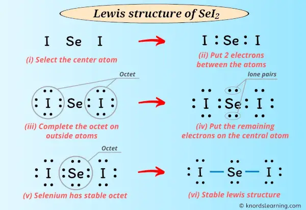 Lewis Structure of SeI2