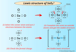 Lewis Structure of SeO4 2- (With 5 Simple Steps to Draw!)
