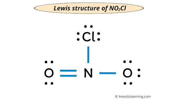 no2cl lewis structure