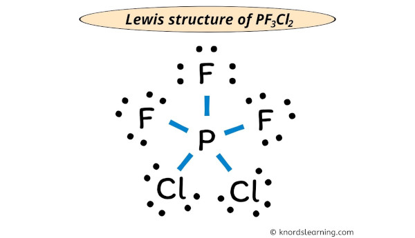 pf3cl2 lewis structure