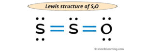 Lewis Structure of S2O (With 6 Simple Steps to Draw!)