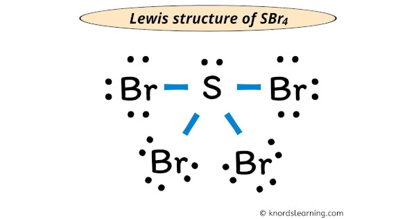 sbr4 lewis structure