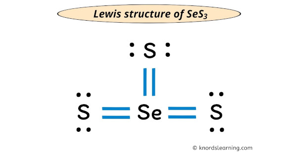 Lewis Structure of SeS3 (With 5 Simple Steps to Draw!)