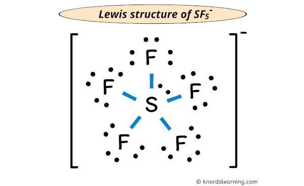 sf5- lewis structure
