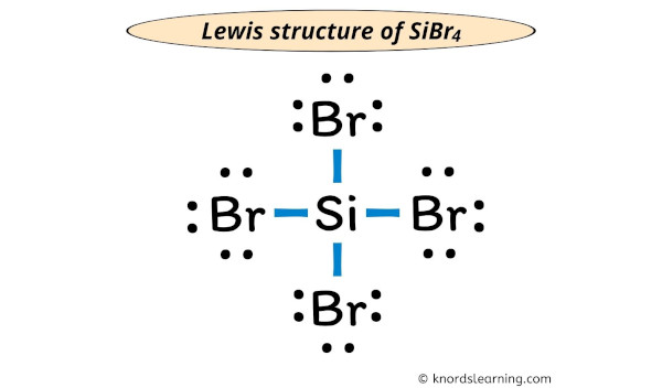 sibr4 lewis structure